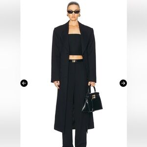 Eaves Long Coat Sz. M